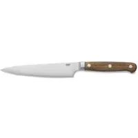 WAS Germany Steakmesser Set CARLOS mit Wallnussholzgriff, 24 cm, Set á 6 Stück, Klingenstahl 420, Holz