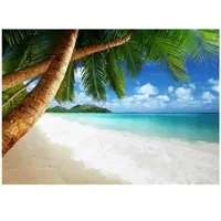 WALLARENA Fototapete Strand in Beige | Gr.: 150 x 105 cm