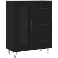 Helloshop26 - Buffet Sideboard Kommode Kleiderschrank Aufbewahrungsmöbel Organizer für Küche Wohnzimmer Lounge 69,5 x 34 x 90 cm 02_0036074
