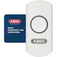 ABUS Funk-Taster für Funk-Alarmanlage - Zur Steuerung von Aktoren - Batteriebetrieben - weiß (1. Generation)