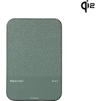 Native Union (Re)Classic Magnetische MagSafe-Powerbank 5000 mAh USB-C Schiefergrün