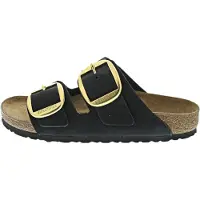 Birkenstock Damen Pantoletten Arizona Big Buckle - Zwart - Größe 42