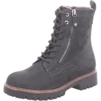 Tamaris Damen-Schnürstiefelette Blau, Farbe:blau, EU Größe:39