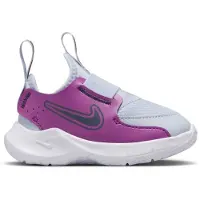 Nike Flex Runner 3 Football Grey Hot Fuchsia White Thunder Blue (TD) - EU 18.5