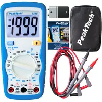 Peaktech P 1035, Digitales Multimeter, Hand-Multimeter, CAT III 600V, 600 V, 200 mV, 100 mV