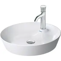 Duravit Aufsatzwaschbecken Cape Cod d 48cm, m HL, A.insel, o. ÜL, we s-matt