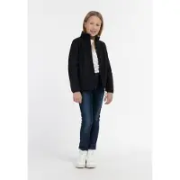 Schmuddelwedda Mädchen Softshelljacke - Recyceltes Material in Schwarz | Gr.: 140