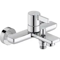Duravit Einhebel Badewannenarmatur D-NEO chrom glänzend DE5230000010