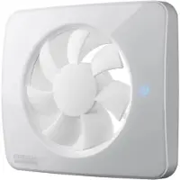 Fresh Ventilator Fresh 100TH med 2 hastigheder ved fugtkontrol, timer 15 min., snortr?k og vindstop. Luftmgd. 88 m?/h. M?l 160x190/?100mm.