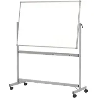 MAUL Wende-Whiteboard Revolve, mobil, beschichtet, 1000 x 2100 mm