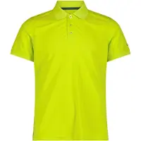 CMP 3t60077 Kurzarm-poloshirt Gelb 3XL Mann Gelb 3XL