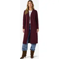 Noisy May Strickjacke "NMCITY L/S LONG CARDIGAN NOOS" Kunstfaser
