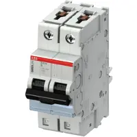 ABB S402M-B10 Sicherungsautomat B-Char., 10 A, 10 kA, 2P, steckbar 2CCS572001R0105