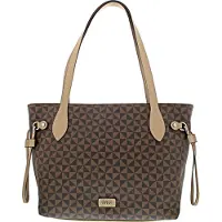 Gabor Shopper "Barina" aus Lederimitat mit charakteristischem All-Over-Druck und Metall Logo