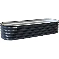 Osoltus Hochbeet Gartenbeet Pflanzbeet aus Metall SMALL 195 x 60 x 43 cm
