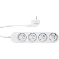 Shelly Power Strip 4 Gen4 Weiße Smart-Steckdosenleiste