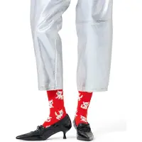 Happy socks Socken Kitten Unisex Red-Schuhgröße 36 - 40