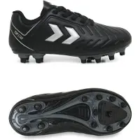 Hummel Top Star FG LC 2.0 JR Kinder Fußballschuhe Kickschuhe schwarz/silber 234862-2001, Schuhgröße:30 EU