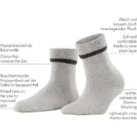 Falke Socken Cuddle Pads Silber Damen-Schuhgröße 39 - 42