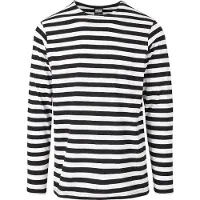 Urban Classics Langarmshirt "Herren Regular Stripe LS" 1 Stk.