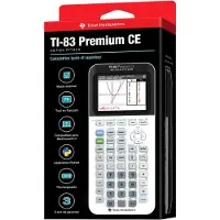 Texas Instruments 83PREP/TBL/1E2 Schwarz und Weiß Taschenrechner