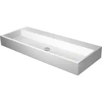 Duravit Möbelwaschtisch geschliffen Vero Air 120x47cm, we, o. HL, ÜL, m Hahnlochbank