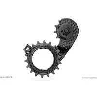 Absolute Black Gabelkopf des hinteren Umwerfers Hollowcage Shimano 9100/8000