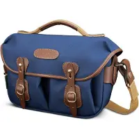 Billingham Hadley Small Pro Navy Fibrenyte/Schokolade