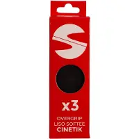 Softee Packung mit 3 Overgrips Smooth Cinetik ÚNICA
