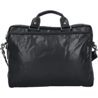 Spikes & Sparrow Bronco 3 Zipper Businesstas black