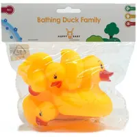 Happy Baby Bathing Duck Family