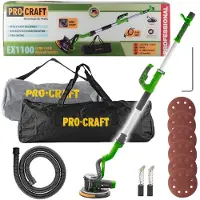 Procraft EX1100 Trockenbauschleifer 880 Watt 225 mm + Tasche