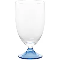 Zafferano 4er-Set Wassergläser aus der Maestro-Kollektion, Limettengrün, Bluino, venezianisches Design, mundgeblasen, ohne Stiel, für den Tisch