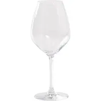 Zafferano Set aus 6 hochwertigen Kristallgläsern zur Verkostung mittelgroßer Rotweine, 43 cl Fassungsvermögen, elegantes und transparentes Design