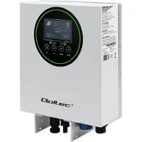 Qoltec Wechselrichter Solar-Warmwasserbereiter ECO Solar Boost | MPPT | BYPASS | LCD | 3 kW/4 kW | WLAN