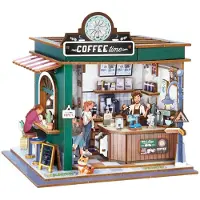 Buki : Café-Diorama – 3D-Puzzle