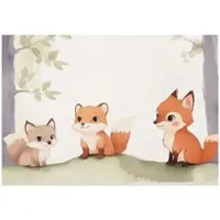 WALLARENA Fototapete Tiere in Beige | Gr.: 250 x 175 cm
