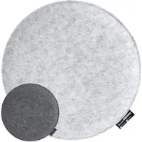 Dune Design DuneDesign Filz Stuhlkissen Aska in Grau | Gr.: onesize