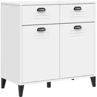 Helloshop26 - Buffet Sideboard Kommode Kleiderschrank Aufbewahrungsmöbel Organizer für Küche Wohnzimmer Lounge 80 x 40 x 80 cm 02_0036620