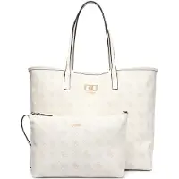 GUESS Handtasche Emelie Logo HWGP99 28240 Creme