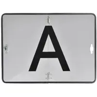 PAT Europe Alu-Warntafel Abfalltransporte