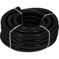 Ubbink Spiralschlauch 32 mm 10 m Schwarz