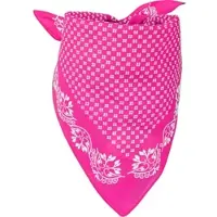 StyleBREAKER Dreieckstuch in Pink-Weiß | Gr.: onesize