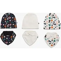 MiniMys Mütze & Dreieckstuch 6er-Pack Art, Marshmallow 56-62