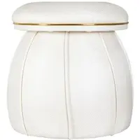 Kayoom Hocker Corin 145 in creme - gold | Gr.: onesize