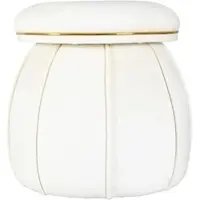 Kayoom Hocker Corin 125 in creme - gold | Gr.: onesize