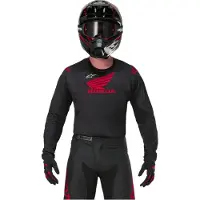 Alpinestars Trikot RACER ICONIC HONDA Kollektion, (schwarz/rot, Größe M)