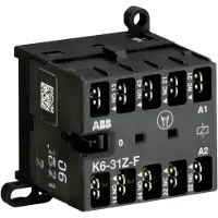 ABB K6-31Z-F-03 Kleinhilfsschütz, 48 V 40-450 Hz GJH1211003R0313