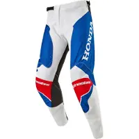 Alpinestars Honda Racer Iconic Hose White Bright Blue Bright Red, Größe: 40