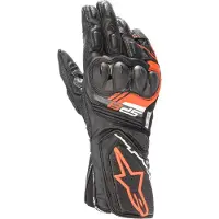 Alpinestars SP-8 V3 Schwarz Rot Fluo Handschuhe Größe S